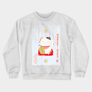 Maneki Neko Crewneck Sweatshirt